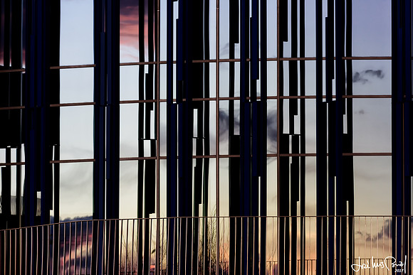 Sunsets on glass #3