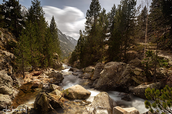 Río Caldarés hacia Panticosa