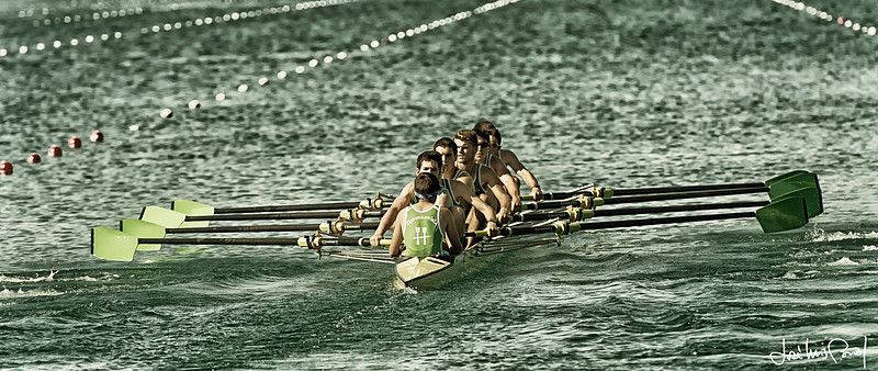 Hondarribia coxed eight / Ocho de Hondarribia