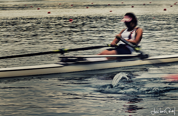 Rowing motion: stroke