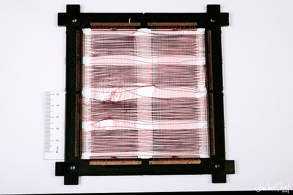 Museo de Informática Histórica (MIH) - UNIZAR - Magnetic-core memory 2Kbytes IBM 360