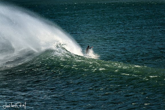 Surfer Joe at Mundaka