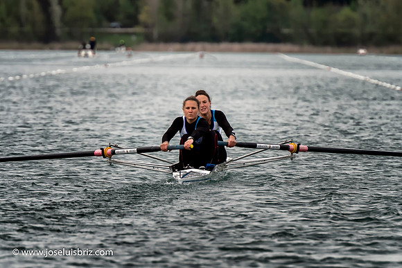 Carolina Crosta y Esther Briz, Oro en Senior 2 -
