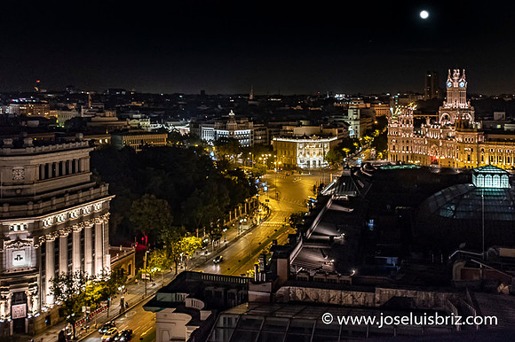 Madrid, terraza del Círculo de Bellas Artes