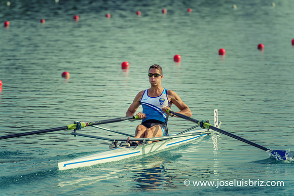 Pablo Briz, Bronze Medal Spanish Rowing Championship 2016 U23 / Medalla de Bronce Sub 23